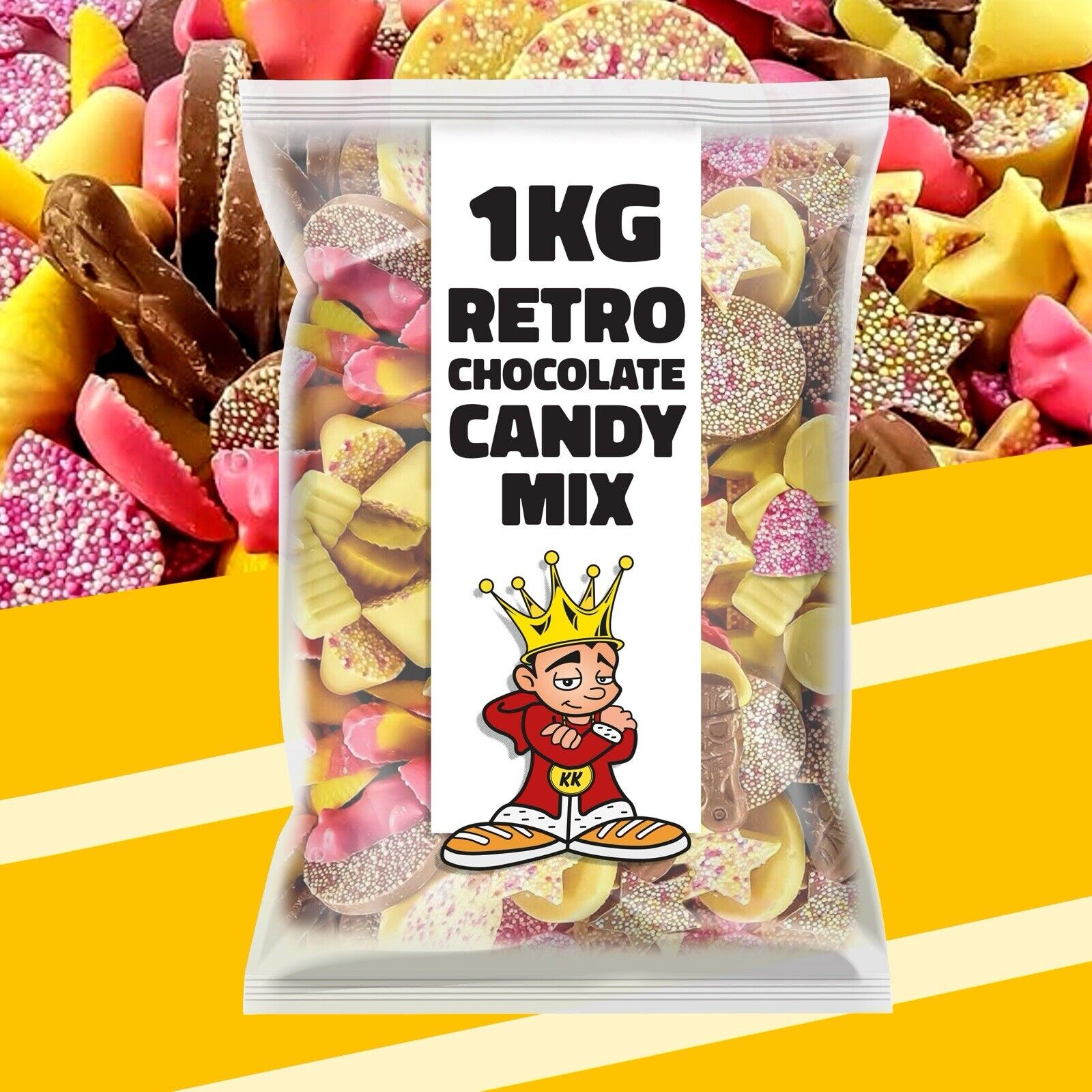 1kg Chocolate Retro Sweets Candy Pick N Mix Kids Party Treats Hannah's