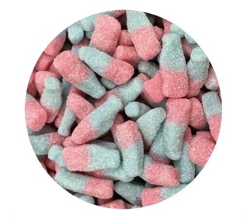 Bubblegum Bottles FIZZY SOUR Retro Sweets PICK n MIX 200g 1kg FATHERS DAY / XMAS