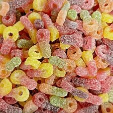 Mini Sour Dummies Vegan Retro Sweets Party Wedding Pick n Mix Fizzy Vegan Sweets