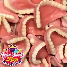 Dentures Gummies Halloween Pick N Mix Trick Or Treat Easter Sweets Retro Party