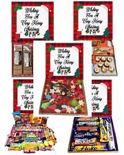 Merry Christmas Xmas Gift Pick n Mix Retro Gummy Sweets Chocolate Hamper Present