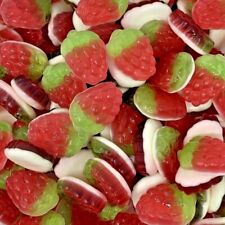 Strawberries & Cream Gummy Retro Sweets Party Wedding Valentines Pick n Mix