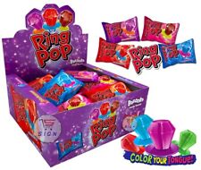 Bazooka RING POP Retro Party Sweet Lollipops Candy Cola Raspberry Strawberry