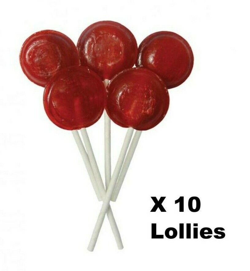 Cherry Mega Lollies Joseph Dobson Retro Sweets Halloween Christmas