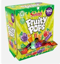 Swizzels Fruity Pops 1 x 100 Lollies…Retro ..pick & mix ..bday..£13.49