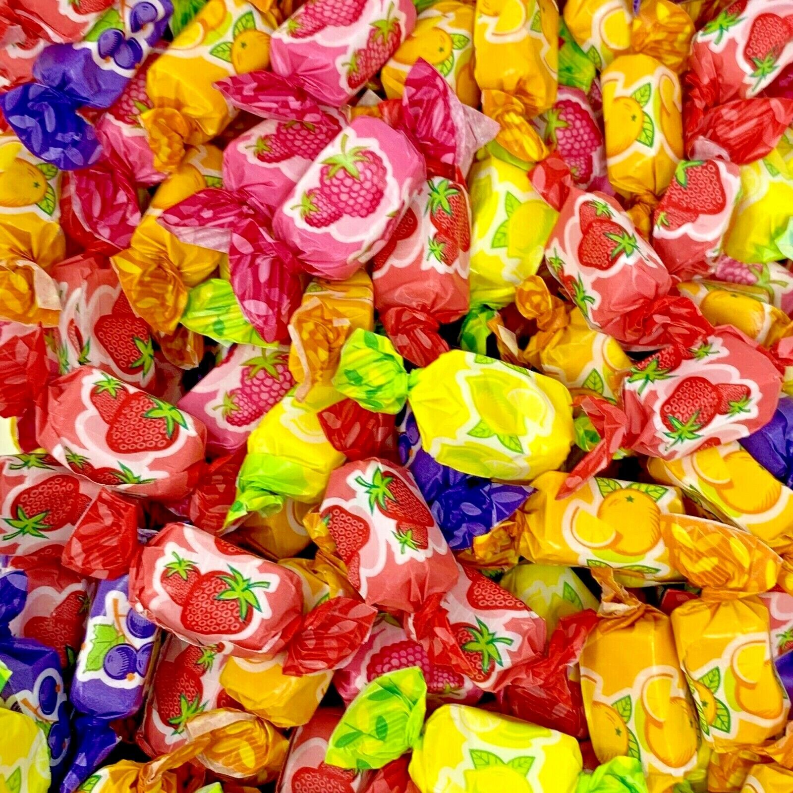 Assorted Fruit Chews Retro Sweets Party Wedding Favours Candy Buffet Pick n Mix