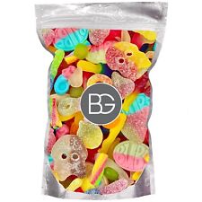 BG Quality Pick n Mix Sweets Pouches, Fresh Retro Candy Pick and Mix - VEGAN