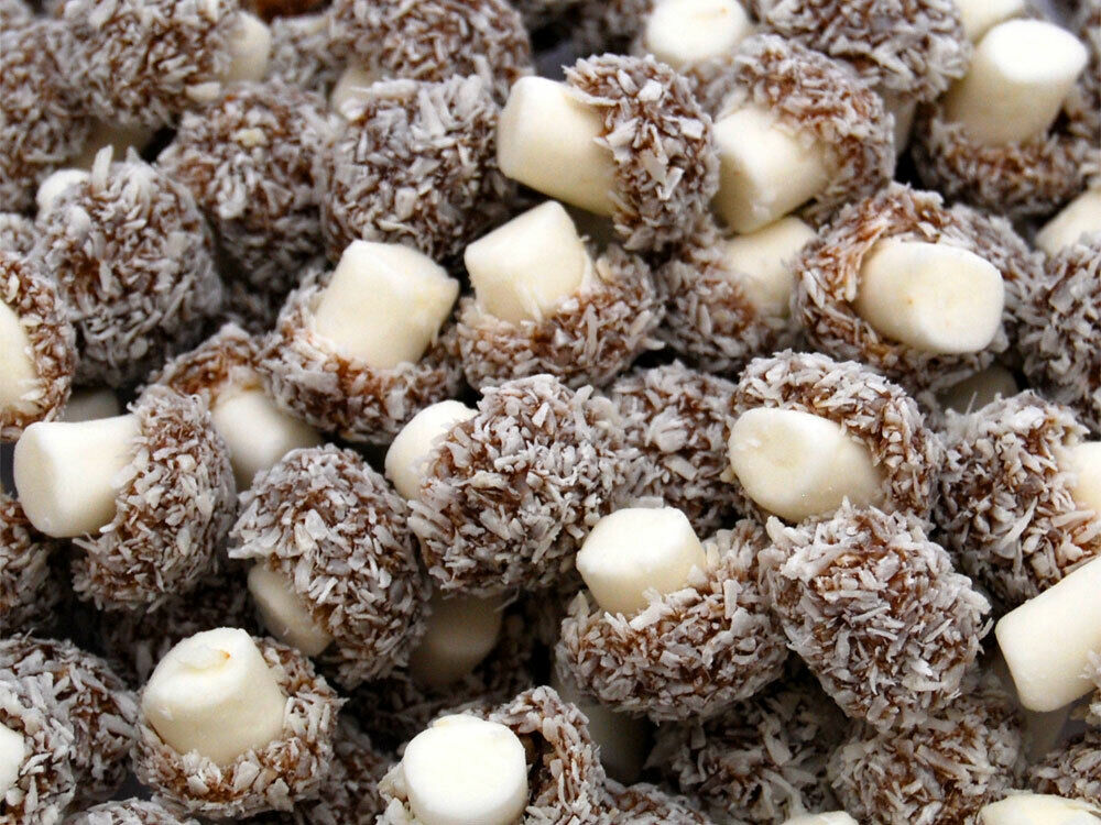 Coconut Mushrooms Retro Sweets Party Wedding Favours Candy Buffet Pick n Mix