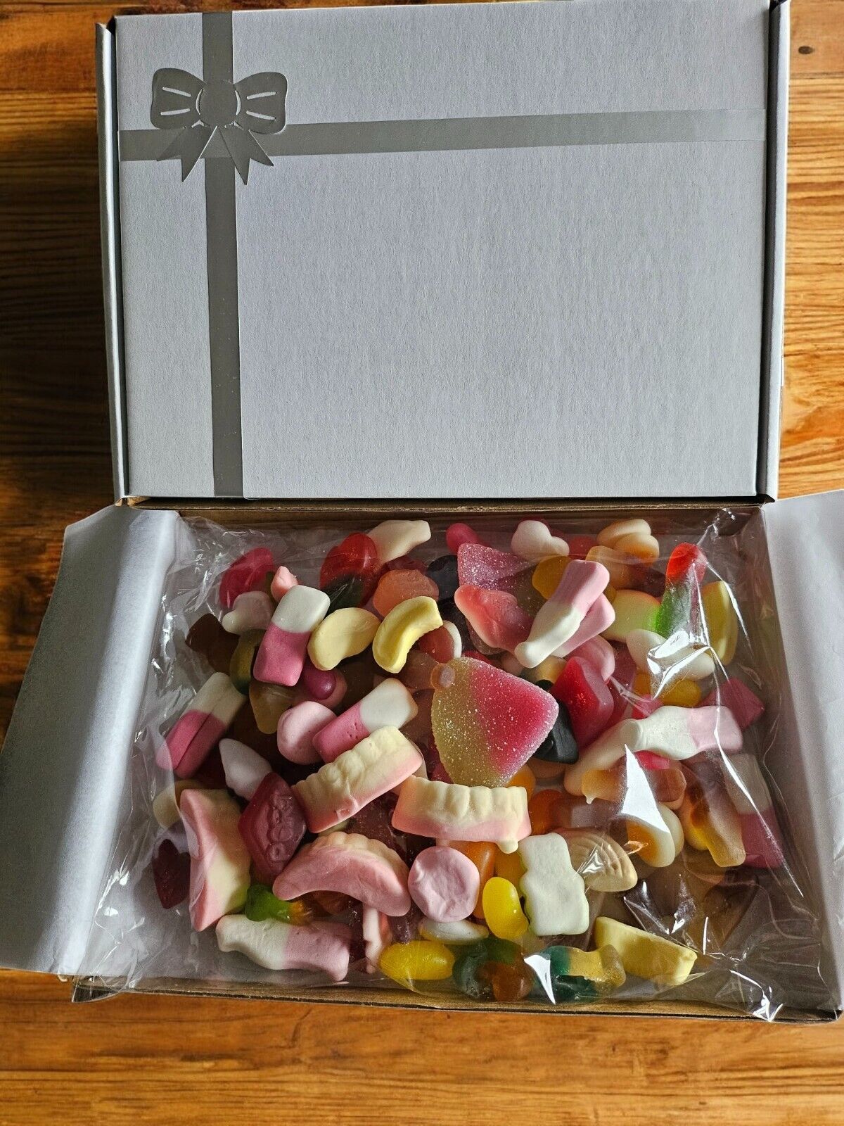 Retro Sweet Pick and Mix Letter Box Sweets Personalised Gift Made To Order 425g