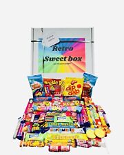 🍭 Retro Sweet Box Pick N Mix Ultimate Sweet Hamper Personalised Gift Message 🍭