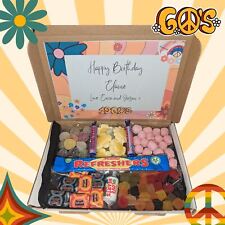 1960's Retro sweet box, 60th Birthday, Retro Sweets