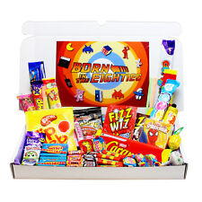 BORN IN THE 80S RETRO SWEETS GIFT BOX- BIRTHDAY PRESENT