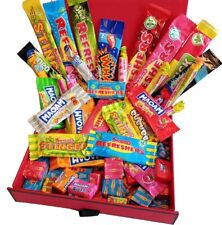 Retro Sweets Gift Box Candy Hamper Pick N Mix Chews Birthday For Him For Her