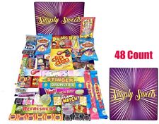 Sweets Retro Sweet Hamper Gift Box Packed with The Best Retro Sweet 48 Count