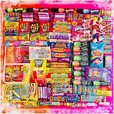 Up To 1.7KG Retro Sweets Gift Box Hamper Pick N Mix Candy Birthday Personalised