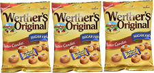 Werther's Original Butter Candies Sugar Free Retro Sweets 80g X 3 Packs